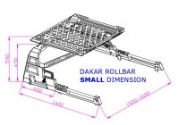 Mitsubishi L200 2006-2015 Dakar Roll Bar with LED photo 7